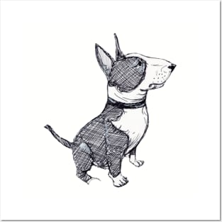 Bull Terrier Posters and Art